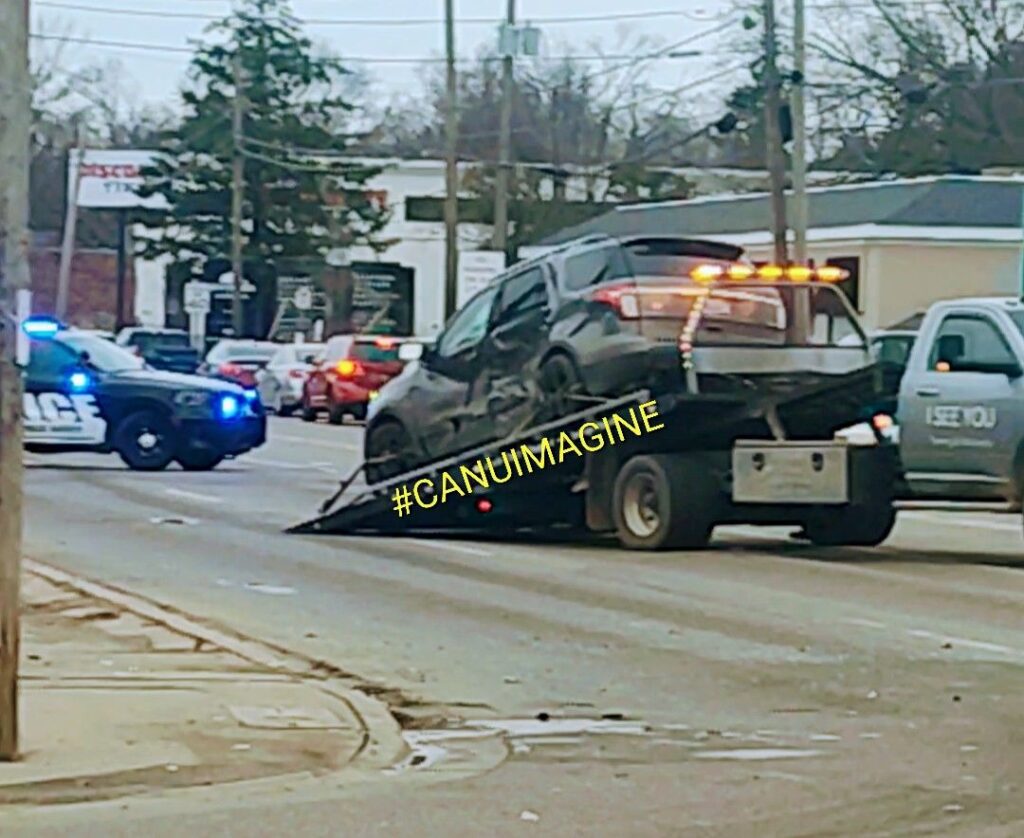 Double Crash In Kalamazoo Can U Imagine?